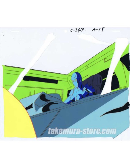 Space Cobra anime cel