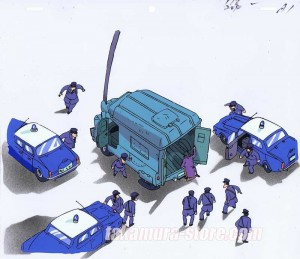 Edgar de la cambriole/Lupin the 3rd celluloid