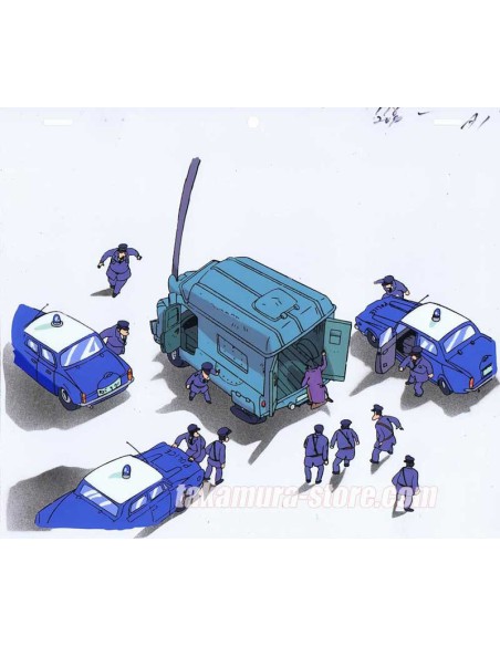 Lupin the 3rd anime cel