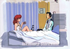 Maison Ikkoku anime cel