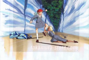 Tenchi Muyo anime cel