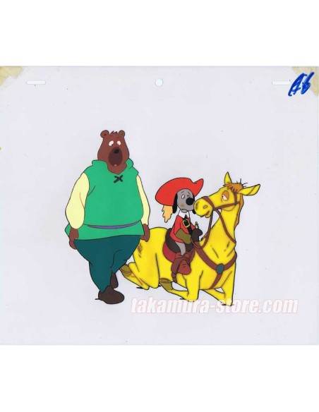 Woof-woof Three Musketeers anime cel