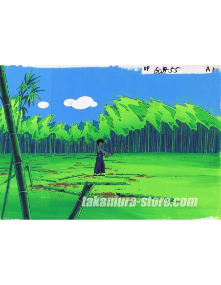 Kenshin anime cel