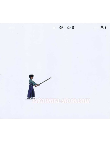 Kenshin anime cel