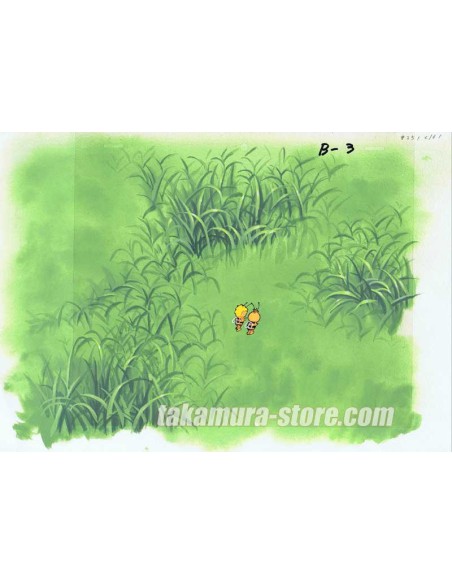 Maya the bee anime cel