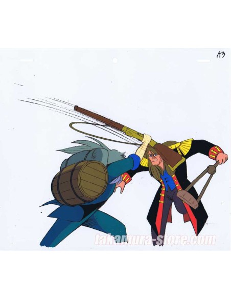 Treasure Island anime cel