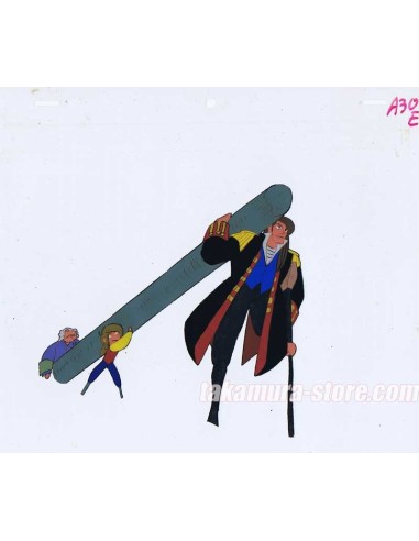 Treasure Island anime cel