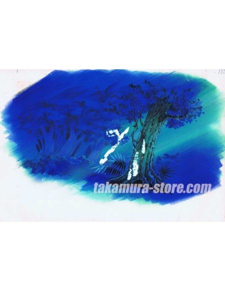 Treasure Island anime cel