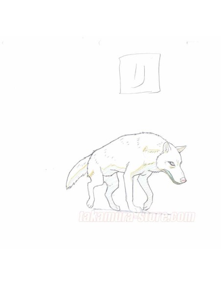 Wolf's Rain set of 2 sketches