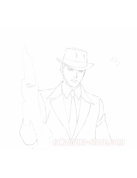 Wolf's Rain set of 2 sketches