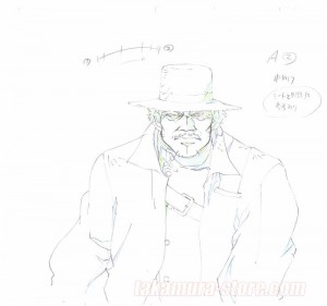 Wolf's Rain set of 2 sketches