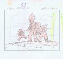 Dragon Ball Z original sketch