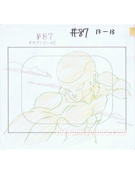 Dragon Ball Z original sketch