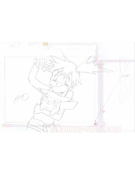 Pokemon/Pocket Monster set of original sketches