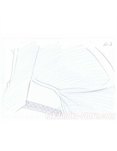 One piece lot de 2 crayonnés originaux