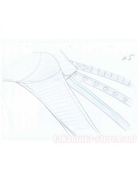 One piece lot de 2 crayonnés originaux