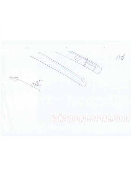 One piece lot de 2 crayonnés originaux