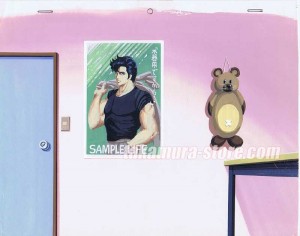 City Hunter anime cel