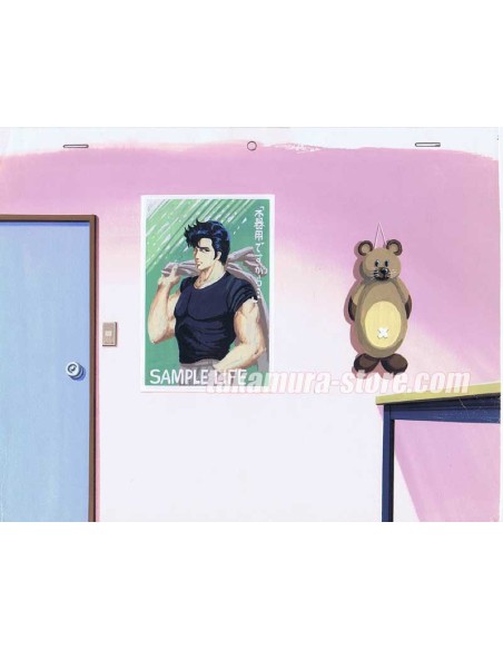 City Hunter anime cel