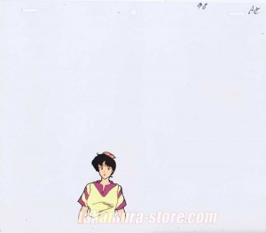City Hunter anime cel