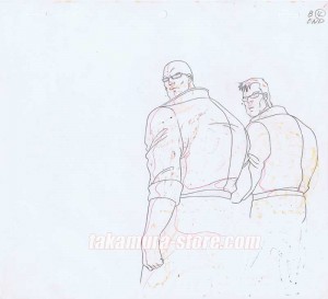 City Hunter anime cel