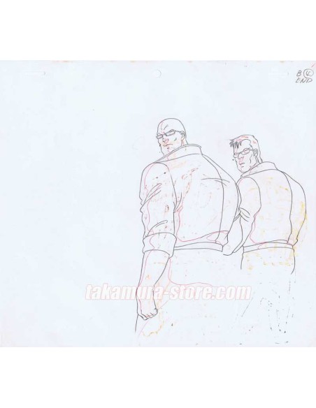 City Hunter anime cel