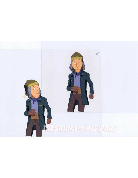 Queen Emeraldas anime cel