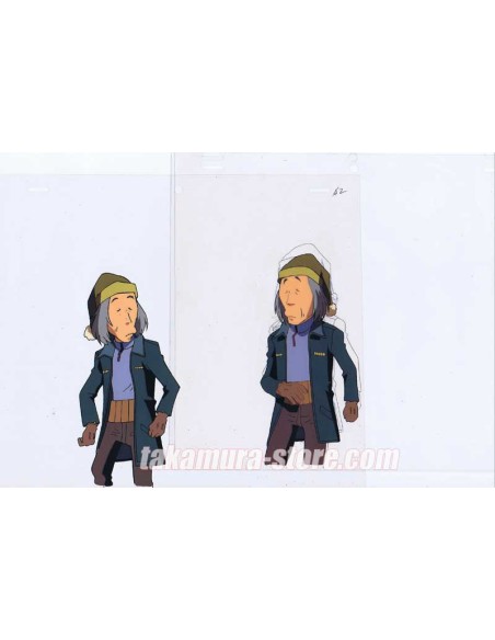 Queen Emeraldas anime cel