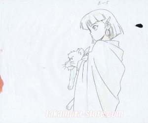 Nadia Secret of Blue Water original sketch