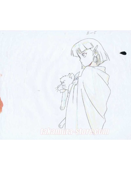 Nadia Secret of Blue Water original sketch