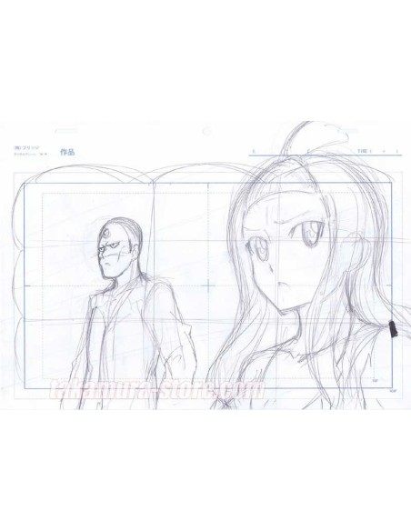 Fairy Tail original sketch