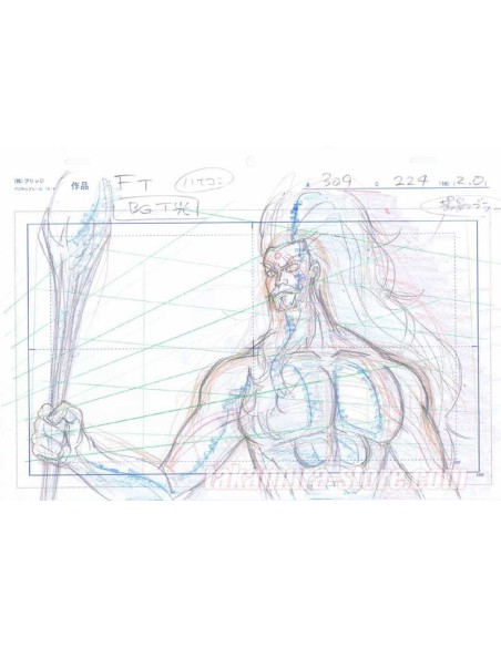 Crayonné original Fairy Tail