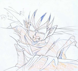 Dragon Ball original sketch