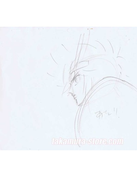 Saint Seiya/chevaliers du zodiac lot de 2 crayonnés