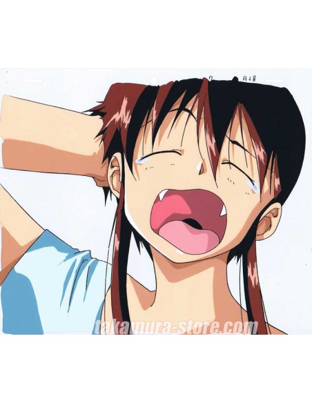 Plastic Little anime cel