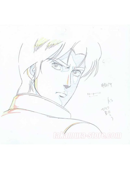 Demon City Shinjuku set of original sketches