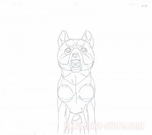 Ginga Nagareboshi Gin original sketch