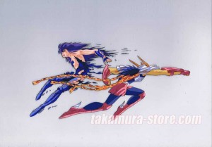 Saint Seiya/chevaliers du zodiac celluloid