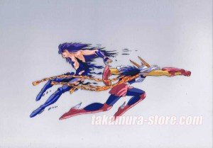 Saint Seiya/chevaliers du zodiac celluloid