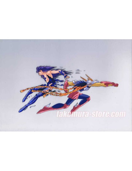 Saint Seiya anime cel