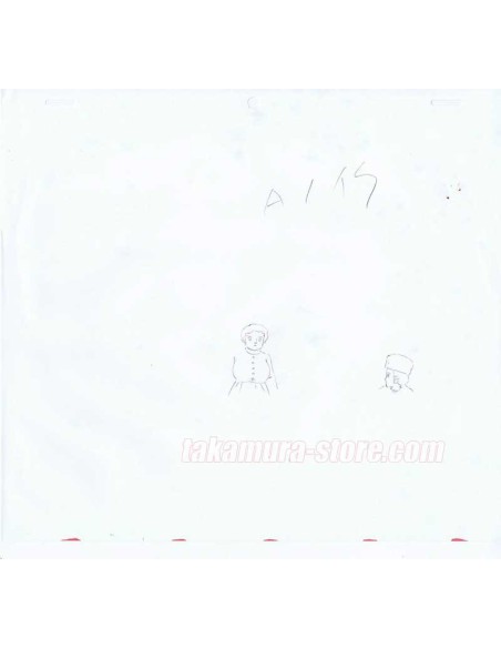 A Little Princess Sara set of  4 sketches