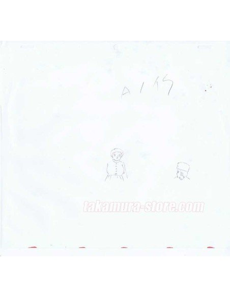 A Little Princess Sara set of  4 sketches