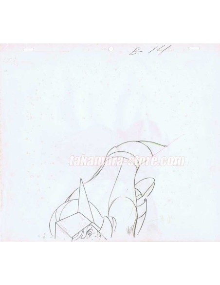 UFO Grendizer anime cel