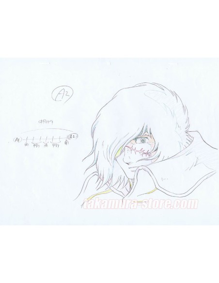 Captain Harlock original sketch