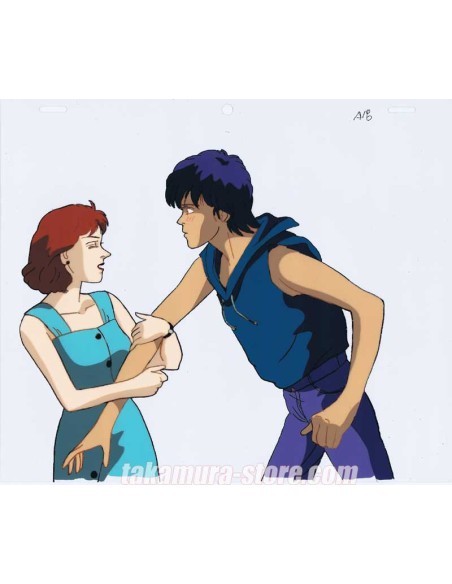 Boyfriend anime cel