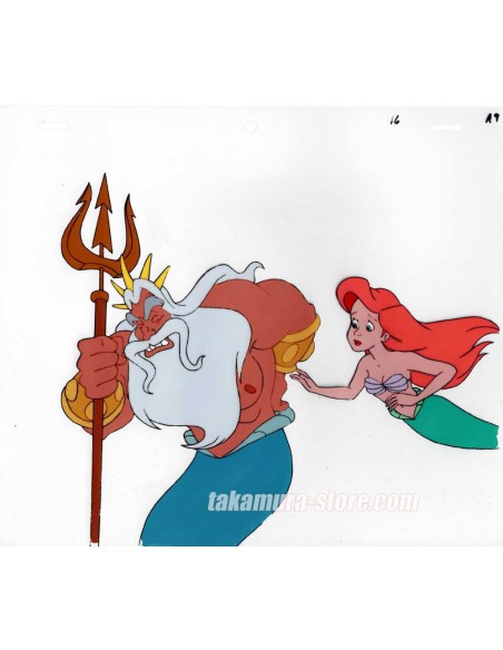 Ariella la petite sirene_002 Disney anime cel