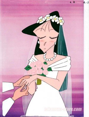 Crayon Shin chan anime cel