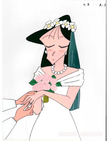 Crayon Shin chan anime cel