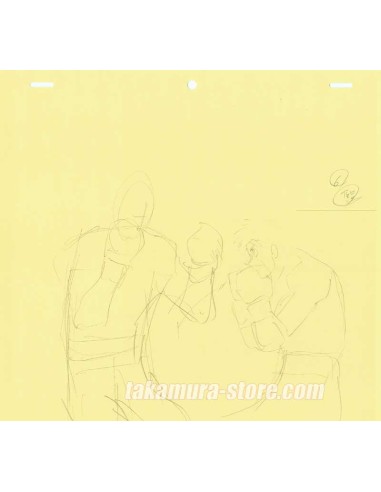 Hajime no Ippo crayonné original