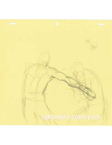 Hajime no Ippo crayonné original